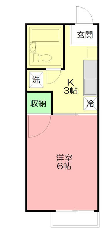 ＴＭＪコーポ 202号室 間取り