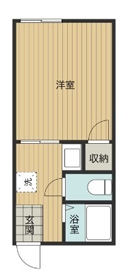 丸山荘A 205号室 間取り