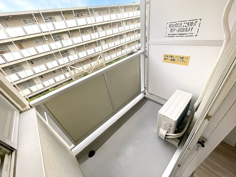 ビレッジハウス鎌倉３号棟 ベランダ