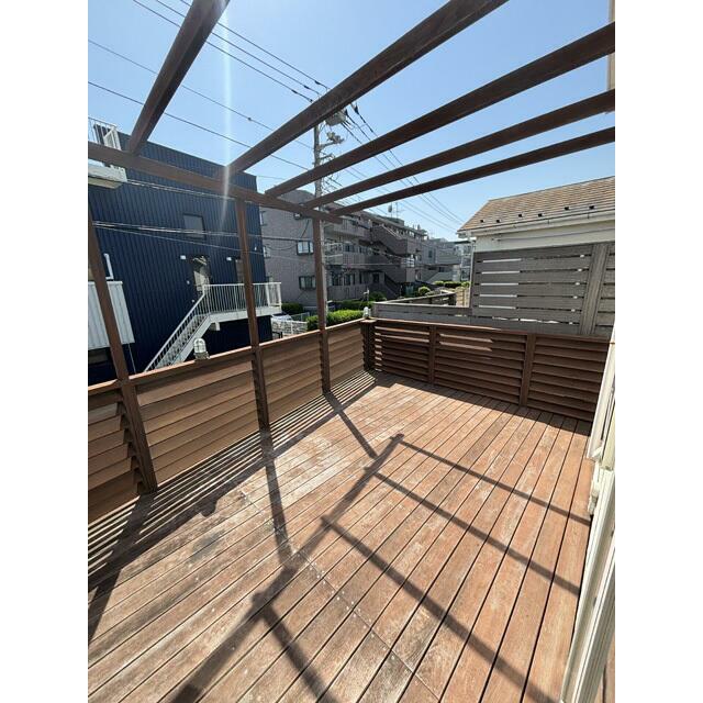 藤沢市鵠沼海岸２丁目住宅（０００５１７７） ベランダ