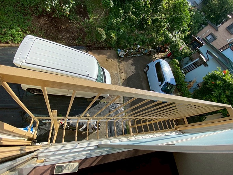 サニーハイツ ベランダ