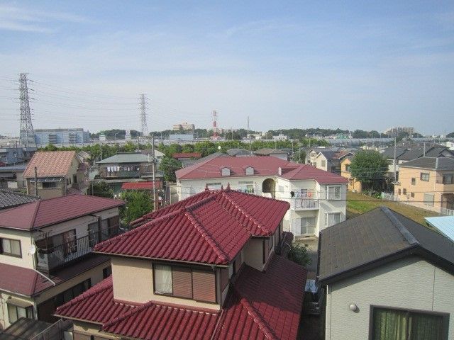 プラーズ愛甲C棟 ベランダ