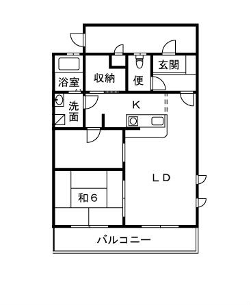 シルクドミール 402号室 間取り