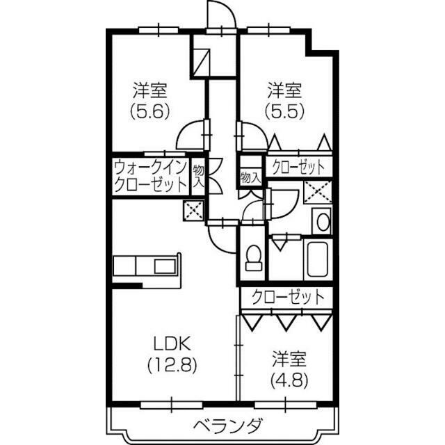 エスポワールⅡ 間取り