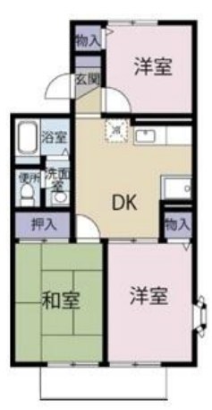 クロノス東戸塚 101号室 間取り