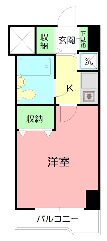 ライオンズマンション本厚木第3 604号室 間取り