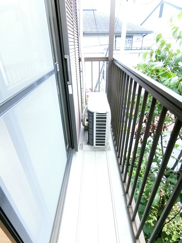 木島ハイツ ベランダ