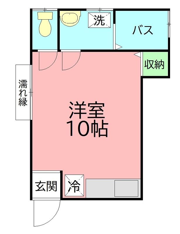 ベルウッド元町 A号室 間取り