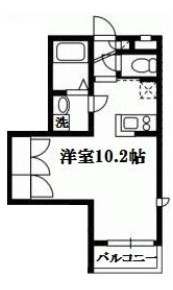 メゾン・アイ  201号室 間取り
