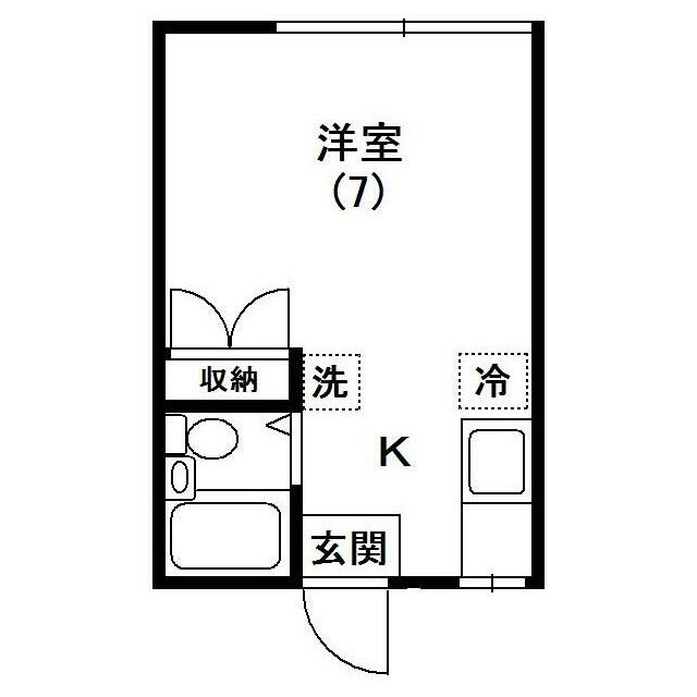 サンハイム遠矢塚 間取り図