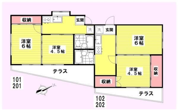 コーポセト 間取り