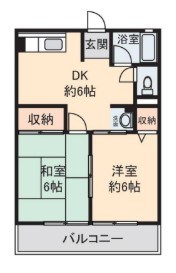 シティハイム　ラ・メール 101号室 間取り