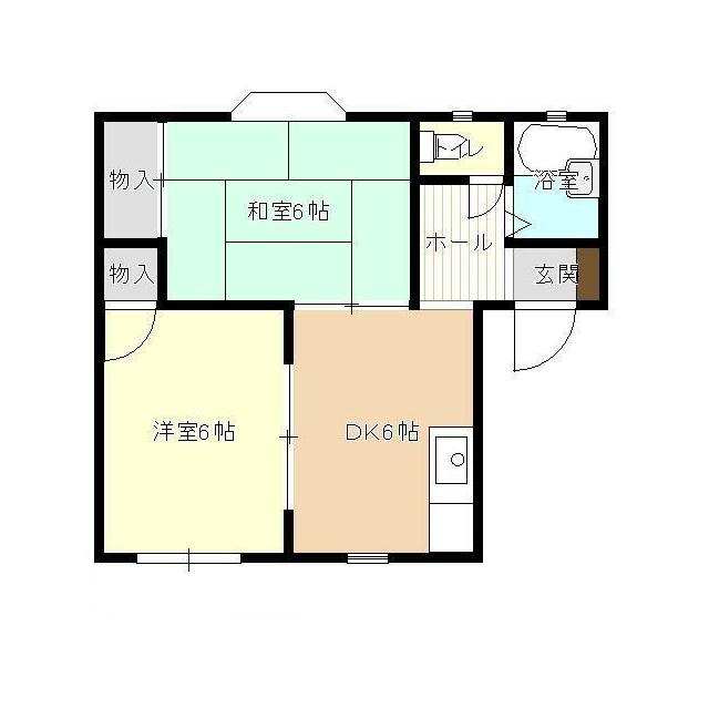 ハイライズ湘南 B105号室 間取り