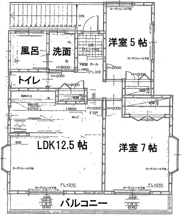 津貸家 間取り