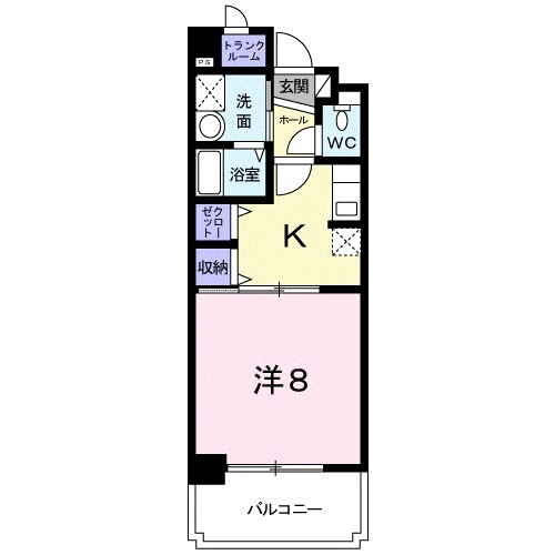 リヴィエール・Ｙ 202号室 間取り