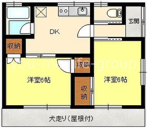 石井貸家 間取り