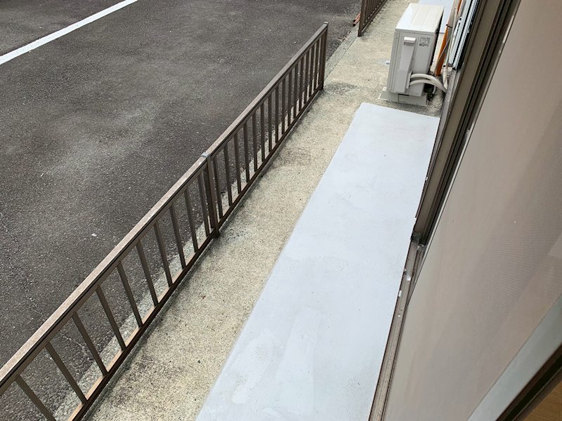 ハイツナカソネ ベランダ
