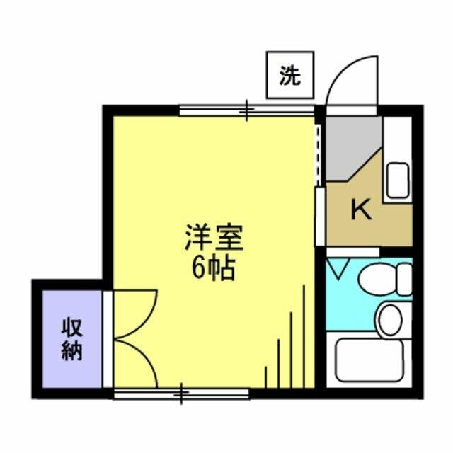 エルムハイツ 105号室 間取り