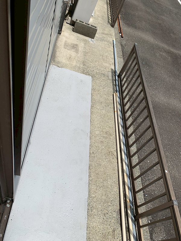 ハイツナカソネ ベランダ