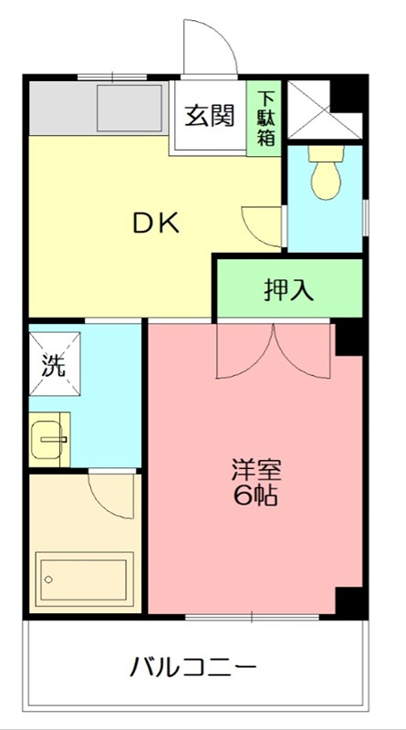 Ｙビル 401号室 間取り