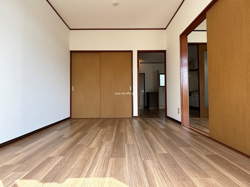 ハイツ雅 ベッドルーム