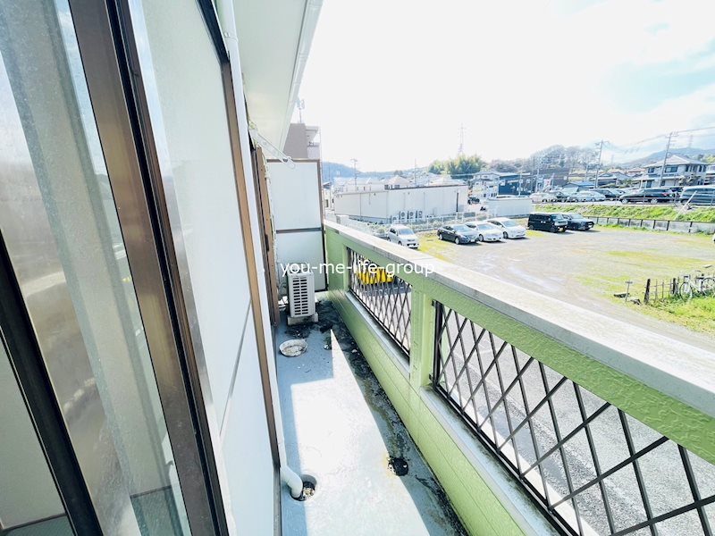 ハイツ雅 ベランダ