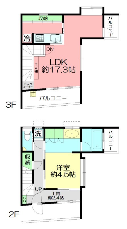 MabbyS Residence 2-C号室 間取り