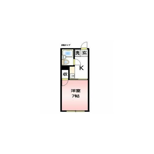 ビューハイツ 103号室 間取り