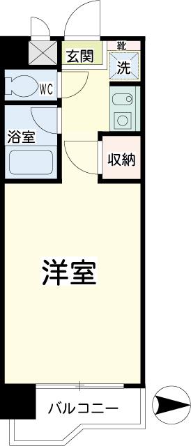 ロアールハイツ 0606号室 間取り