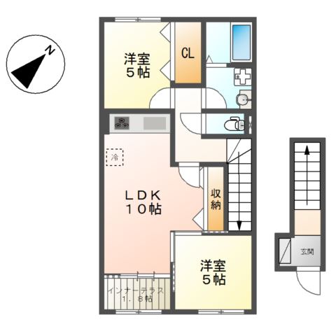 エクセレントＹＫⅡ 間取り
