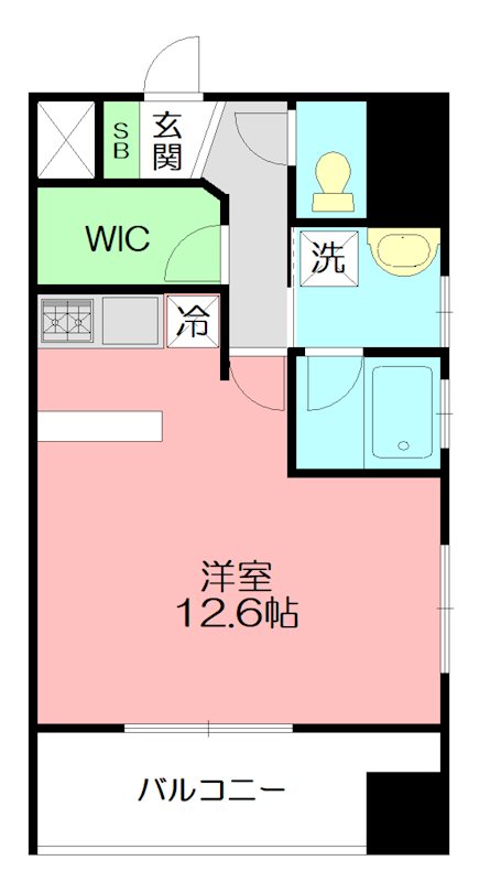 オパールマンション 202号室 間取り