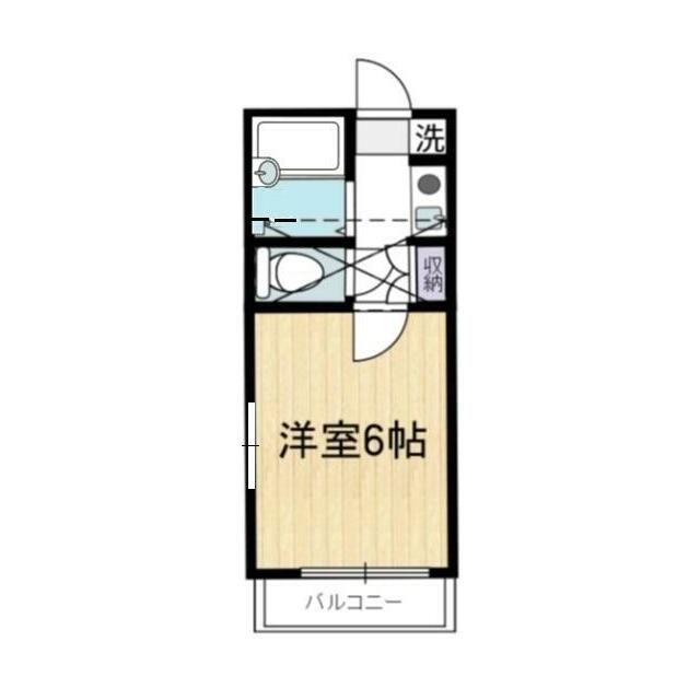 サンパレスＡ 101号室 間取り