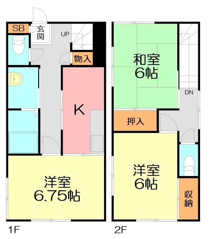 平太夫新田貸家 間取り