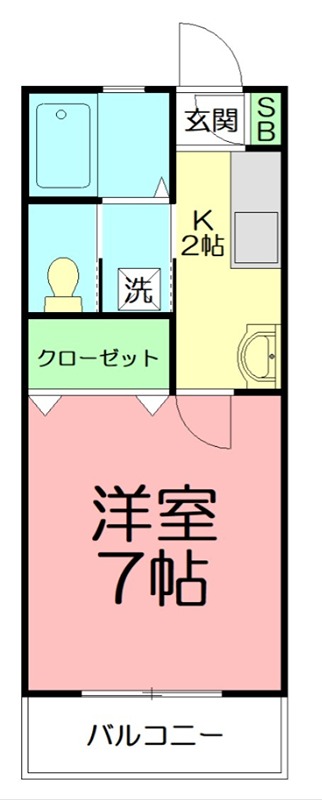 Ｊｏｕｒ　ＫＯＢＡＲＡＹＡ 107号室 間取り