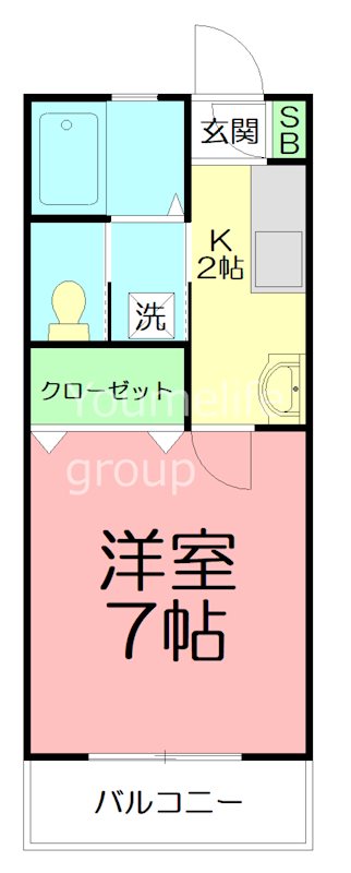 Ｊｏｕｒ　ＫＯＢＡＲＡＹＡ 306号室 間取り