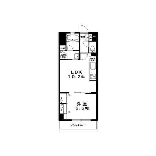 グランデュールⅢ江ノ島 304号室 間取り