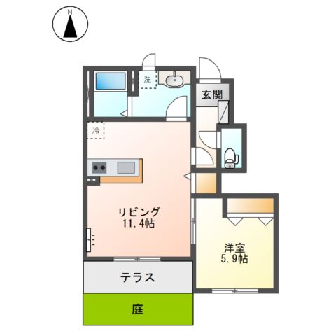 アリエッタ（arietta) 間取り