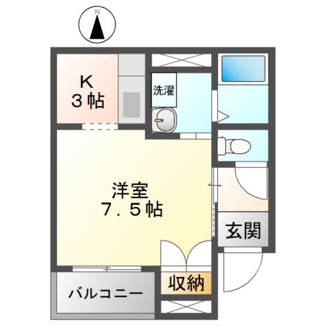 ＯＫＭ（オーケーエム） 間取り