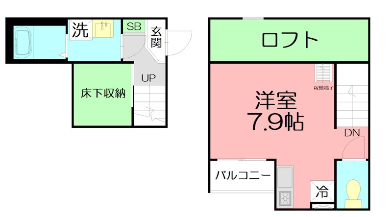 SOLANA上郷 202号室 間取り