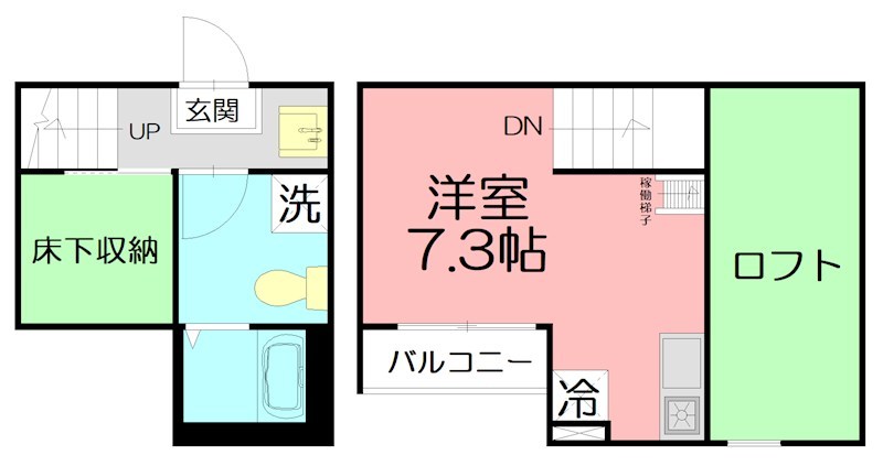 SOLANA上郷 201号室 間取り