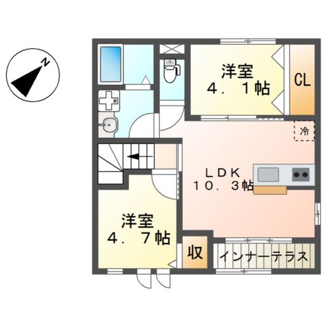 セントラル　コート 間取り