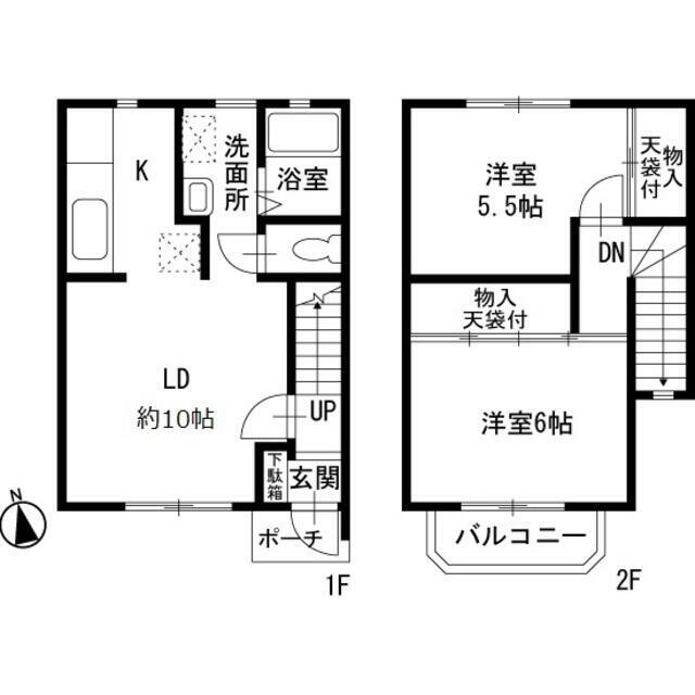 リムールＣ 101号室 間取り