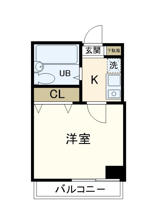 第二サンコート東戸塚 302号室 間取り