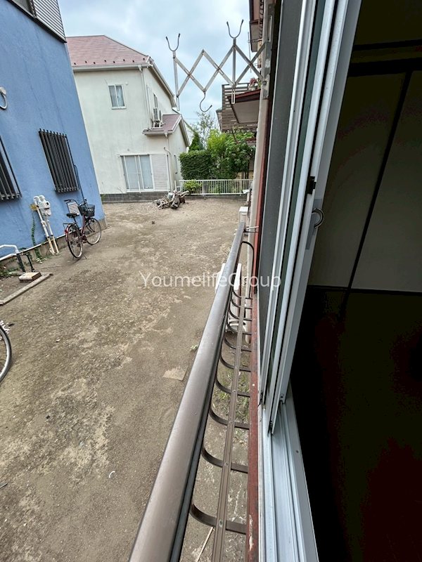 美園荘 ベランダ