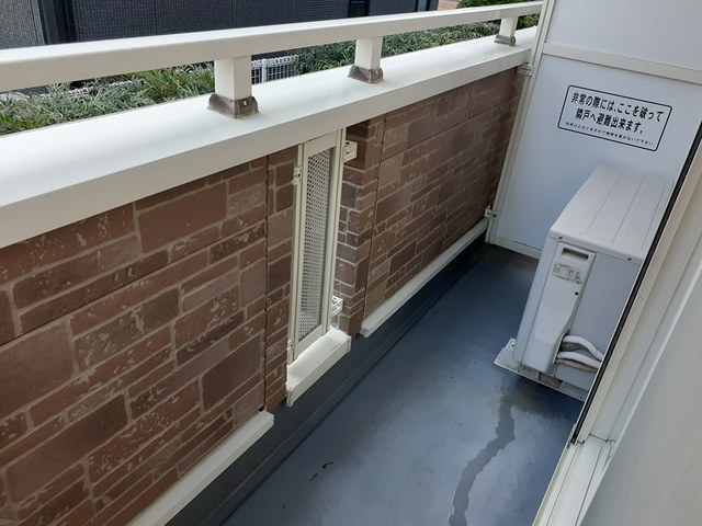 プラシードＫ ベランダ