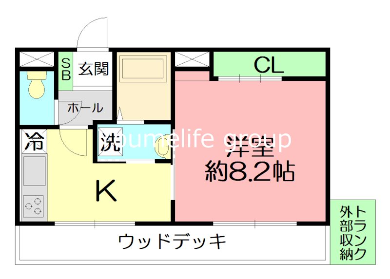 植松ビル 間取り図