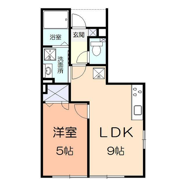 アール湘南 101号室 間取り