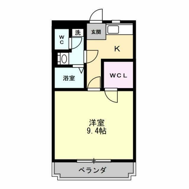 ぱる湘南台 101号室 間取り