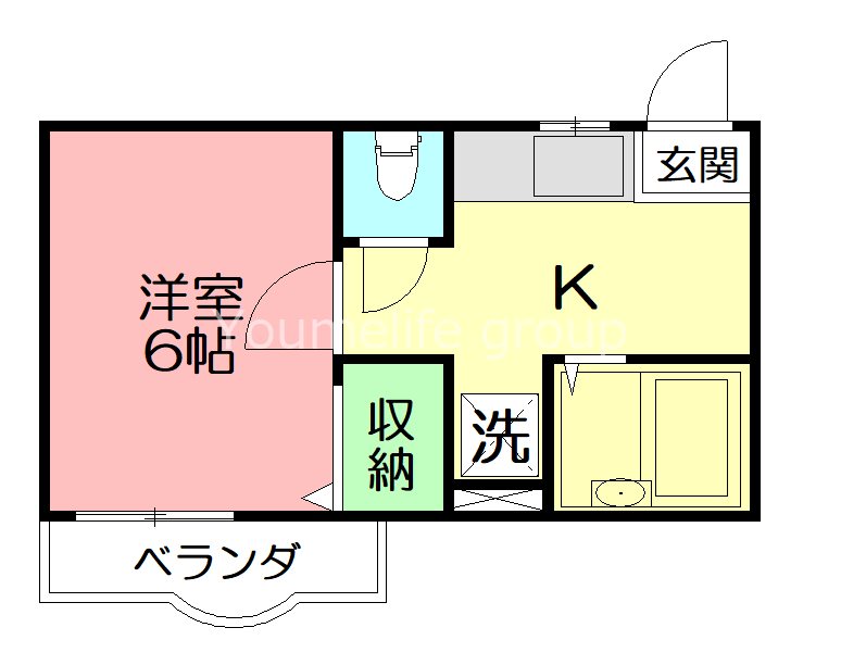 ラポール・アイⅡ 202号室 間取り