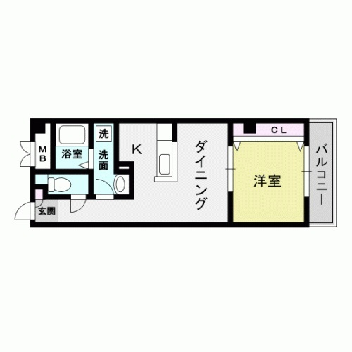 Ｗｅａｌｔｈｙ長谷 302号室 間取り